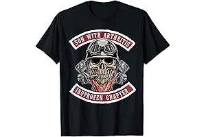 Sons of Arthritis Ibuprofen Chapter Old Biker Motorcycle T-Shirt