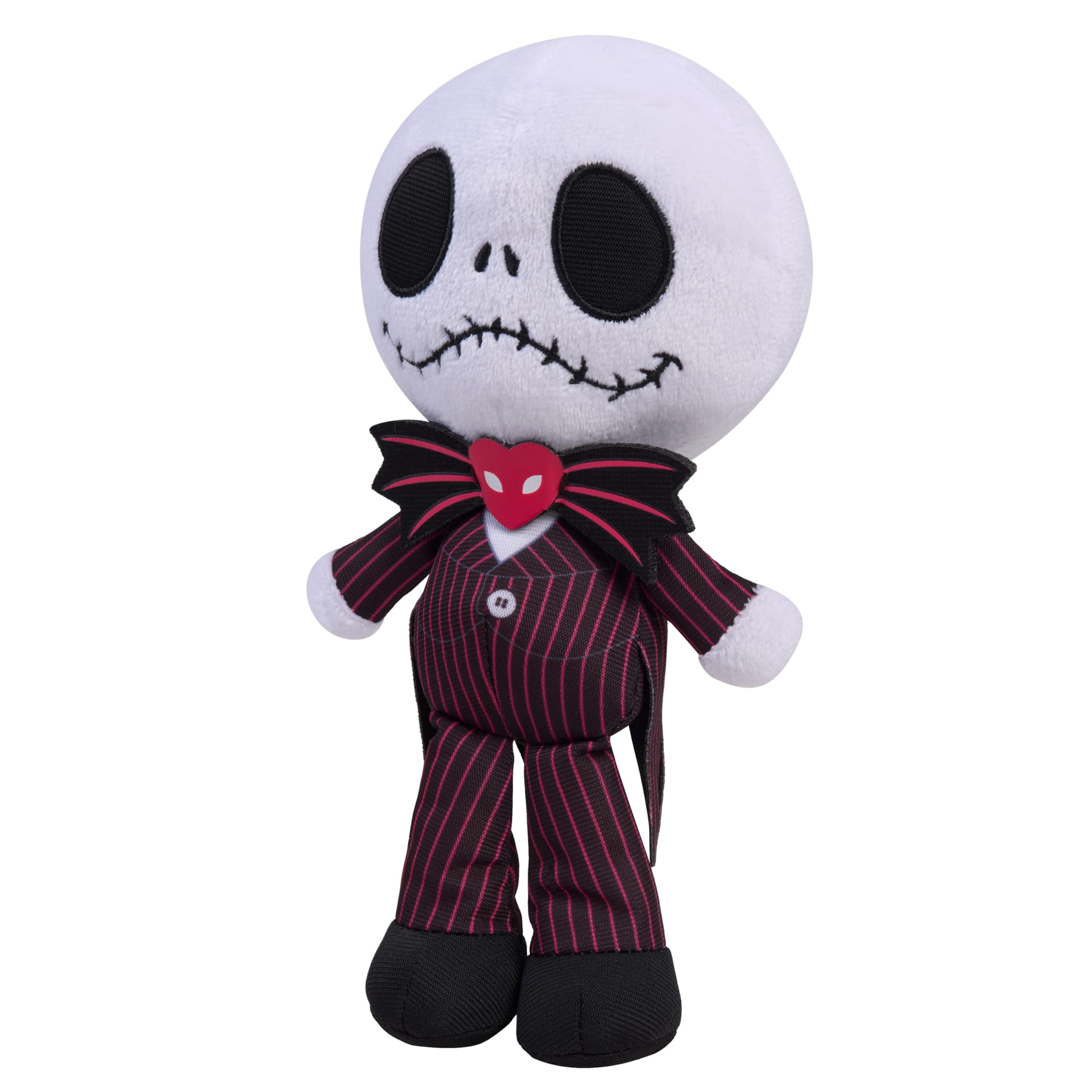 Disney Tim Burton’s The Nightmare Before Christmas Valentine Small Plush Stuffed Animal 2-Pack, Soft & Cuddly, Toy for Fans & Kids by Just Play, Kids Toys for Ages 3 Up by Just Play