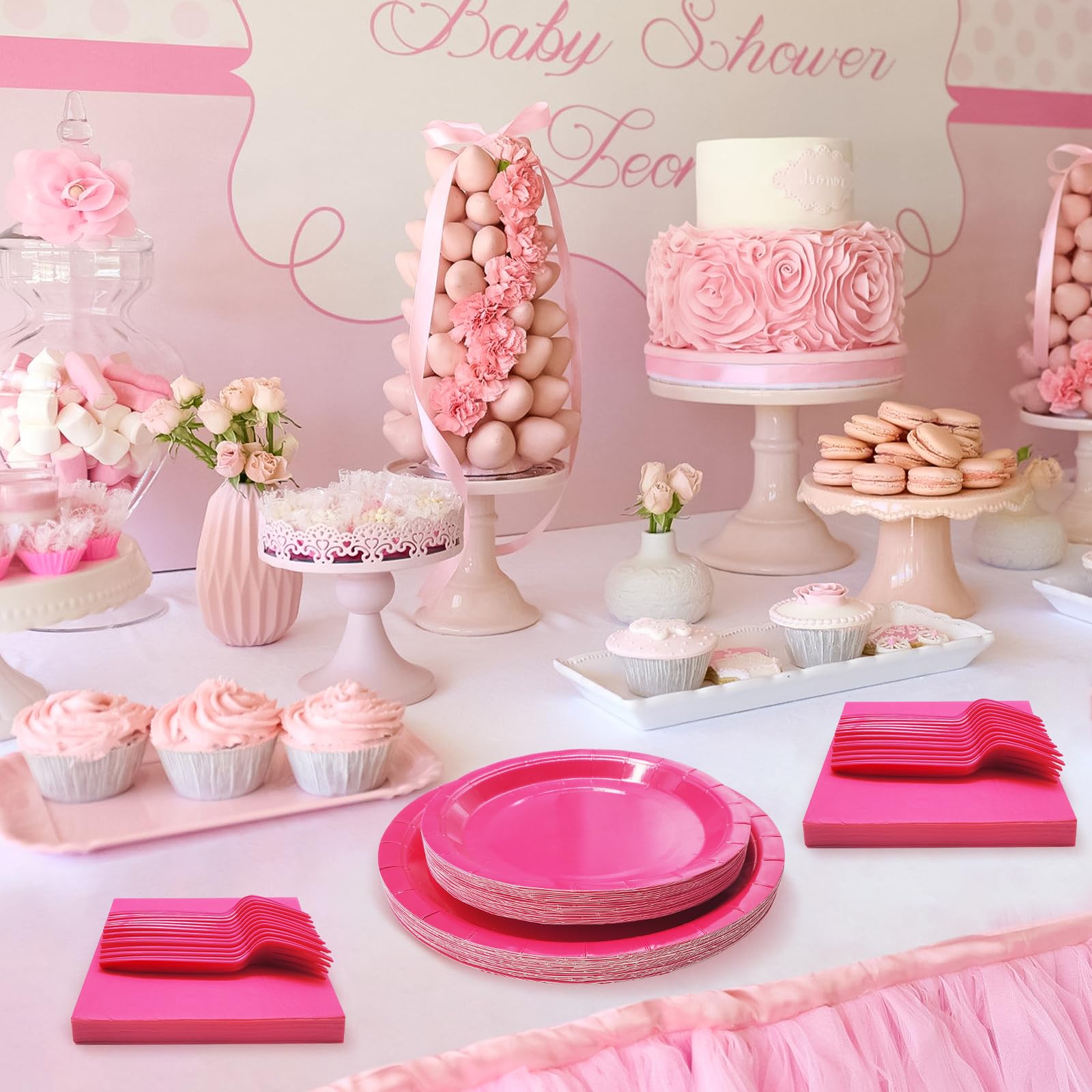 Pink Party Plates Party Tableware | Paper Plates \u0026 Napkins | Hobby Lobby  Paper Cups, image size:1600x1600