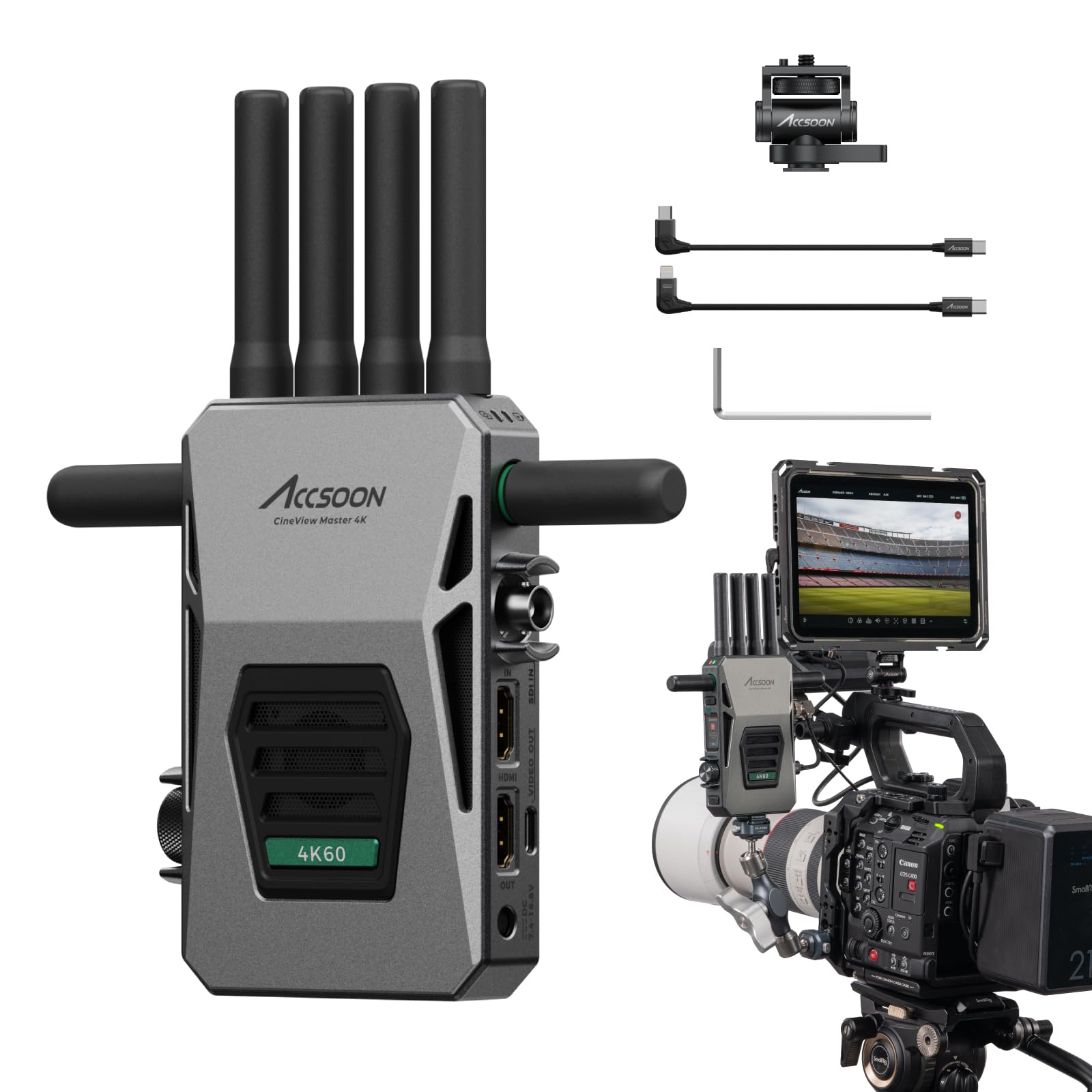 Amazon | Accsoon CineView Master 4K Transmitter | Accsoon