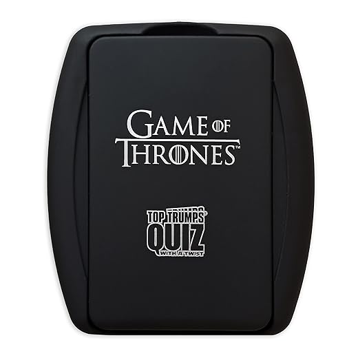 Winning Moves - TOP TRUMPS QUIZ - Game of Thrones - Merchandise - Alter 18+ - Deutsch