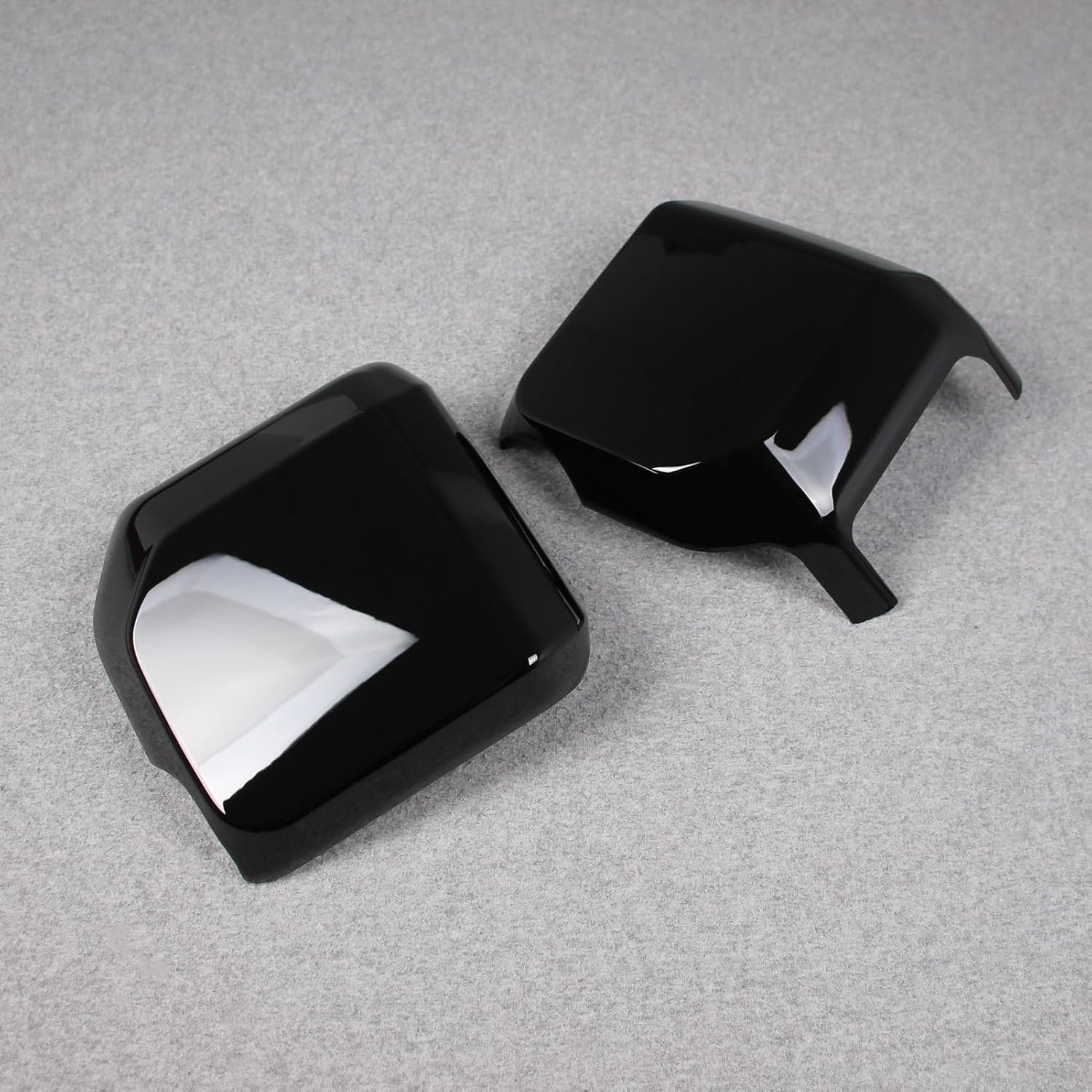 Beautost for Lexus New GX GX550 / Toyota Land Cruise LC250 2024 2025 2026 Rear View Mirror Side Molding Guard Cover Trims ABS (Black)