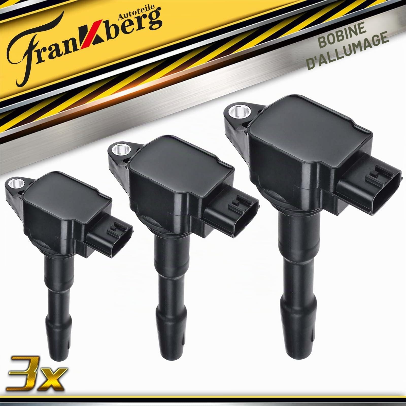 Frankberg 3x Bobine d'Allumage Essence Remplacer# 0986221079