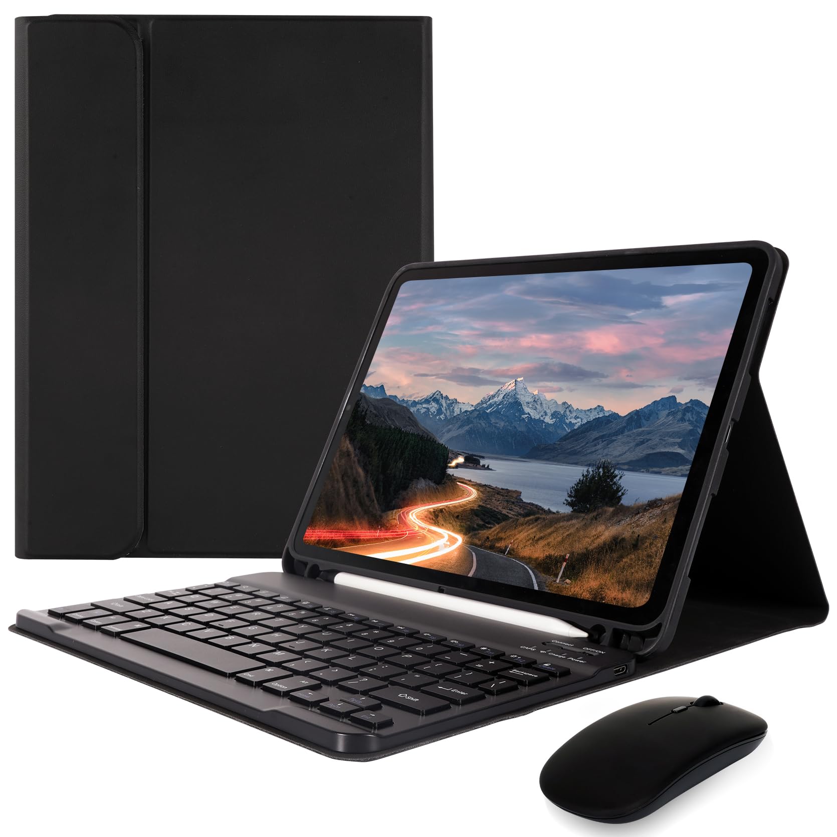 Amazon.com: Nsyee Keyboard Case for iPad Air 11 inch M2 2024/M3