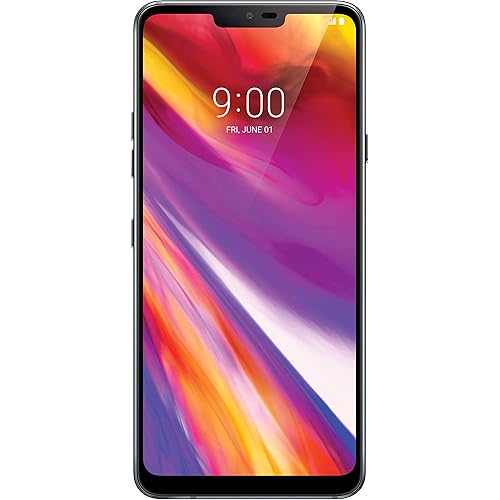 LG Electronics G7 ThinQ 64GB Factory Unlocked Phone - 6.1" Screen, Platinum Grey