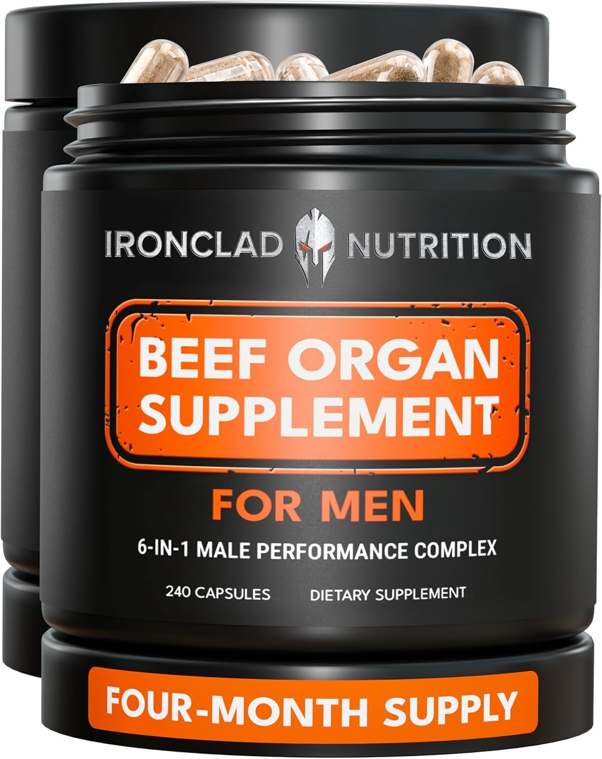 IRONCLAD NUTRITION Beef Organ Complex Capsules - glandular extracts | Mubboo