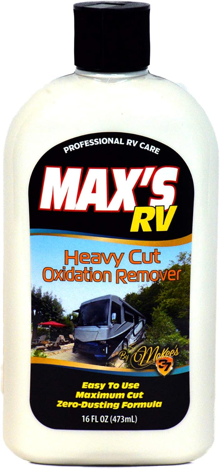 Max’s RV MKRV-520 Heavy Cut Oxidation Remover, 16 fl. oz.