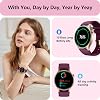 Smart Watch para Mujer, Responder/Hacer Llamadas, Pantalla AMOLED Ultra Clara de 1.32", Monitor de Actividad con Frecuencia Cardíaca/Sueño/SpO2, Smartwatch para iPhone/Samsung/Android, 110+ Modos Deportivos, Impermeable 3ATM 5