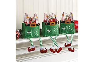 Elf Pants Treat Bags: Festive Cheer for Christmas
