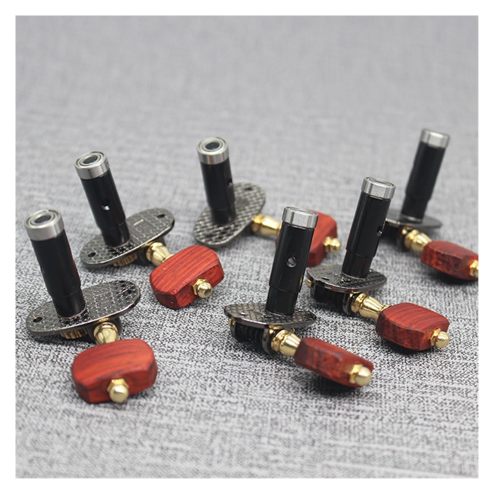 Stimmgeräte für Gitarren aus rotem Palisander, Stimmgeräte für klassische Gitarren, Stimmgeräte für Folk-Gitarren, Stimmknöpfe Gitarrenstimmer Gerät
