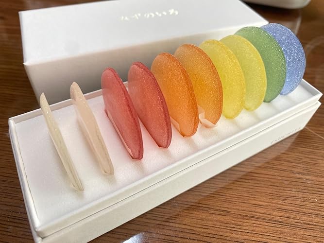 つちや みずのいろ 柿羊羹 琥珀糖