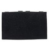 ROCOTACTICAL MOLLE Hook and Loop Mounting Placard Platform, Tactical Style Flex Loop Panel to Convert Any MOLLE Platform to a Hook/Loop Attachment for Hook/Loop Pouches or Morale Patches (Black)