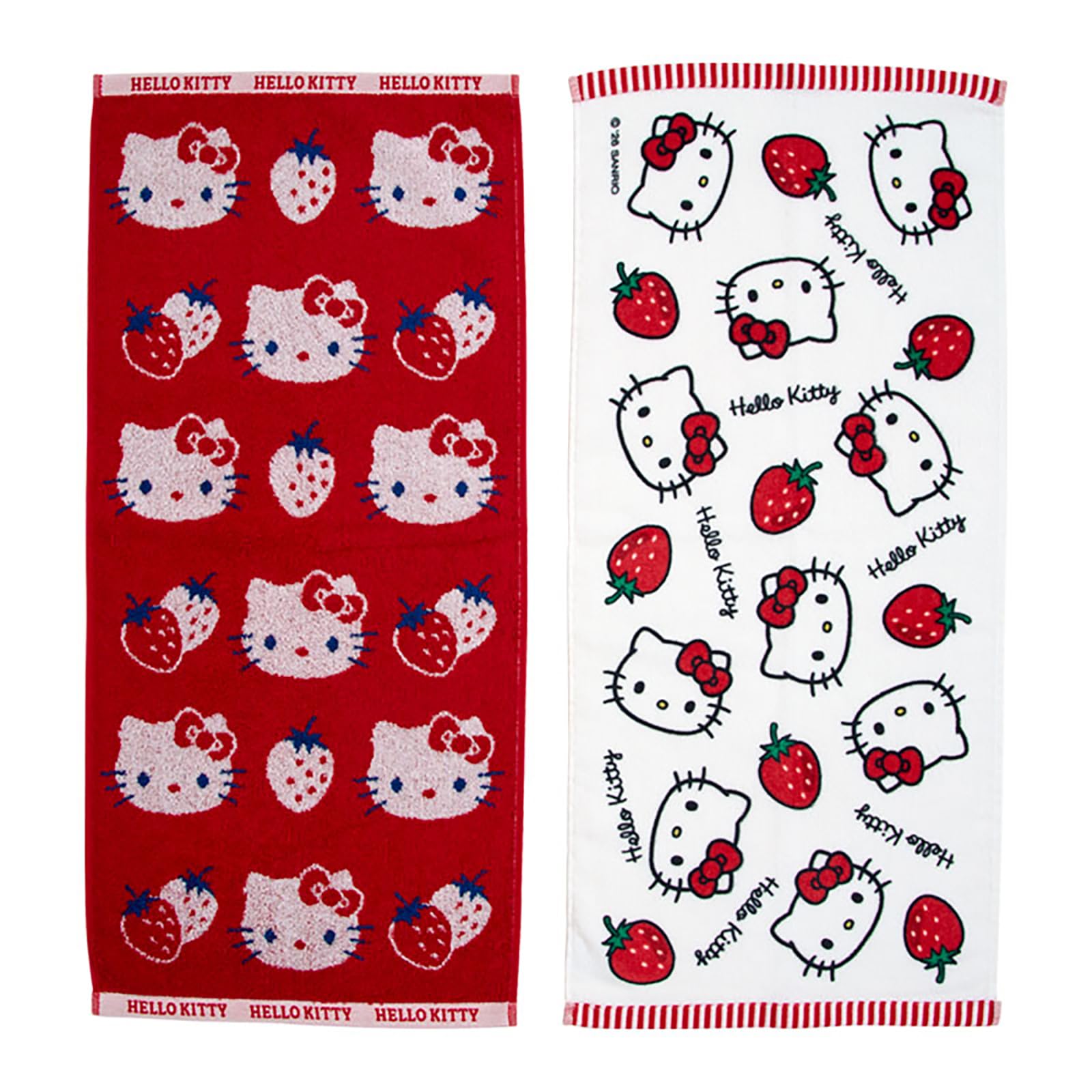 サンリオ(SANRIO) フェイスタオル2枚セット ハローキティ 728501