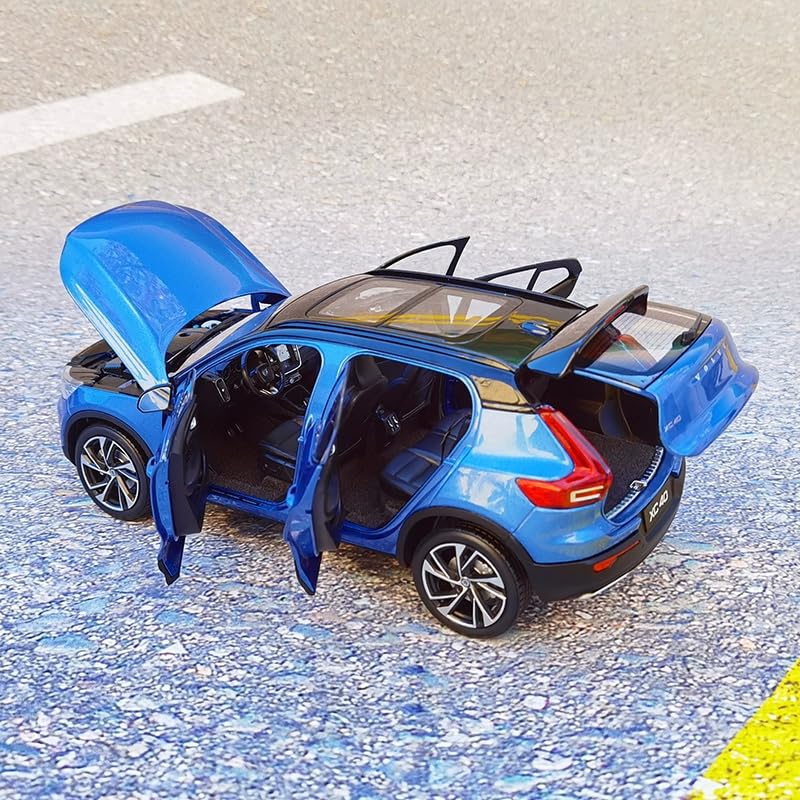 FloZ Für Volvo XC40 2018 Auto Blau 1:18 Truck Vorgebautes Modell
