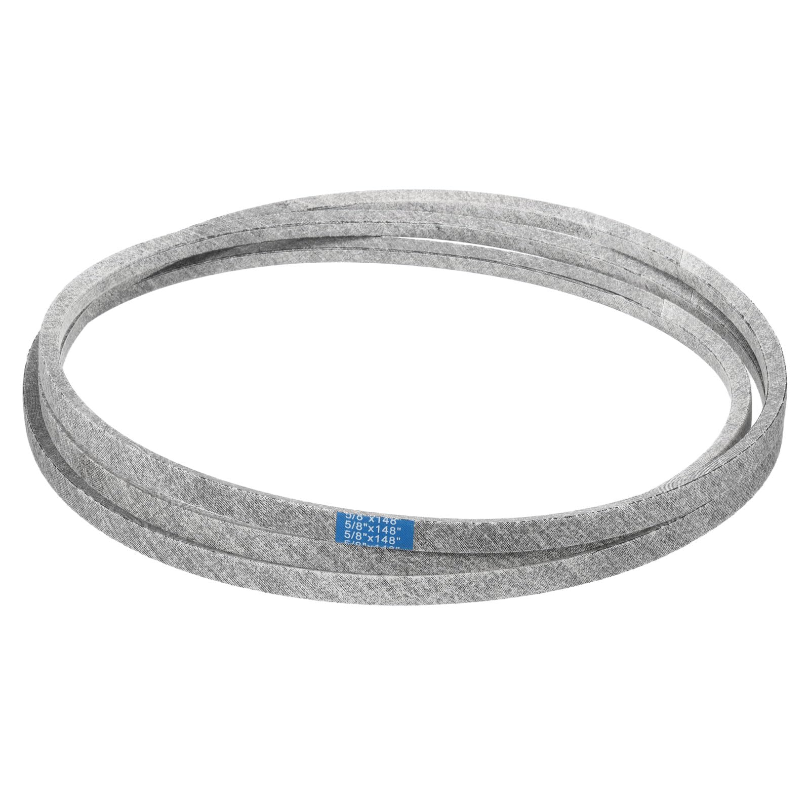 sourcing map Cord Mower Deck Belt 5/8" x 148.25" Aramid Replacement Cord Deck Drive Belt for 754-04329 754-04329A 954-04329A 10365 10849 230-5167, Gray