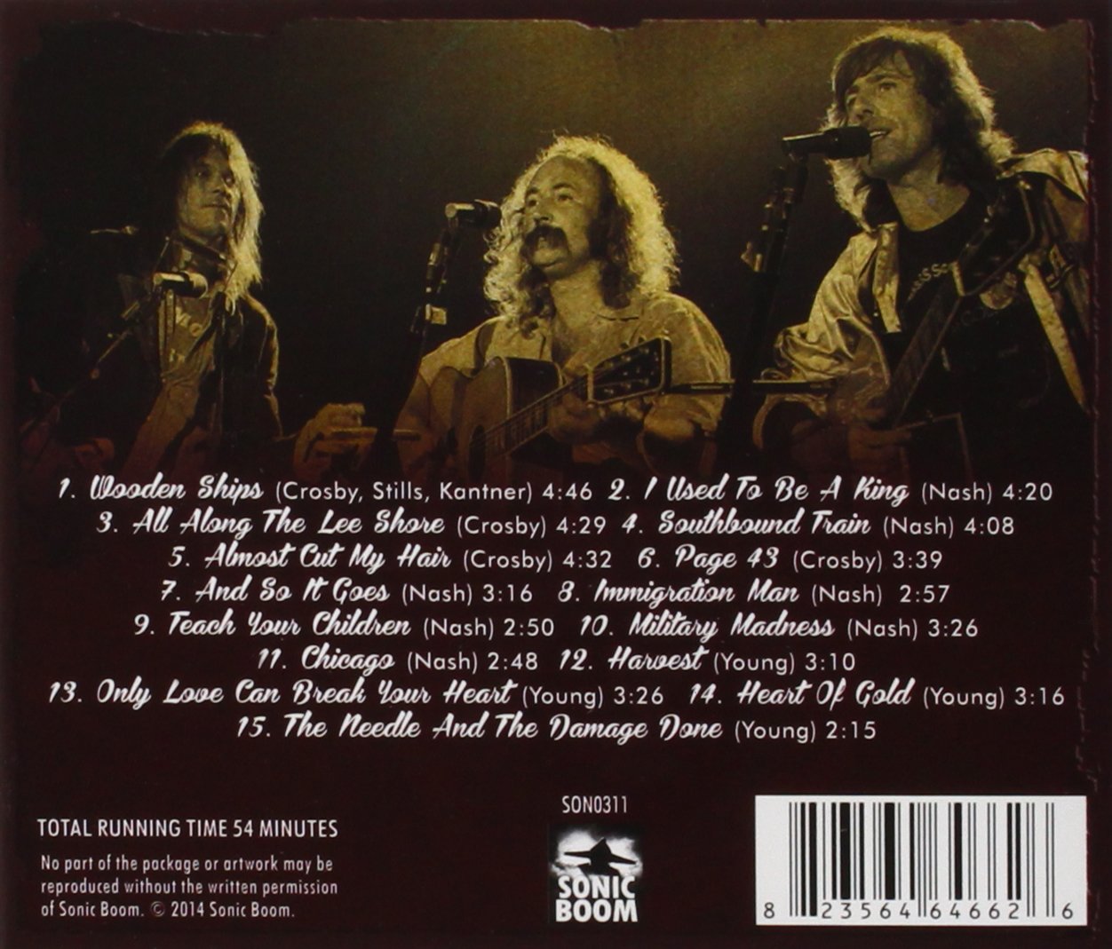 Crosby & Nash & Young: The 1972 Broadcast