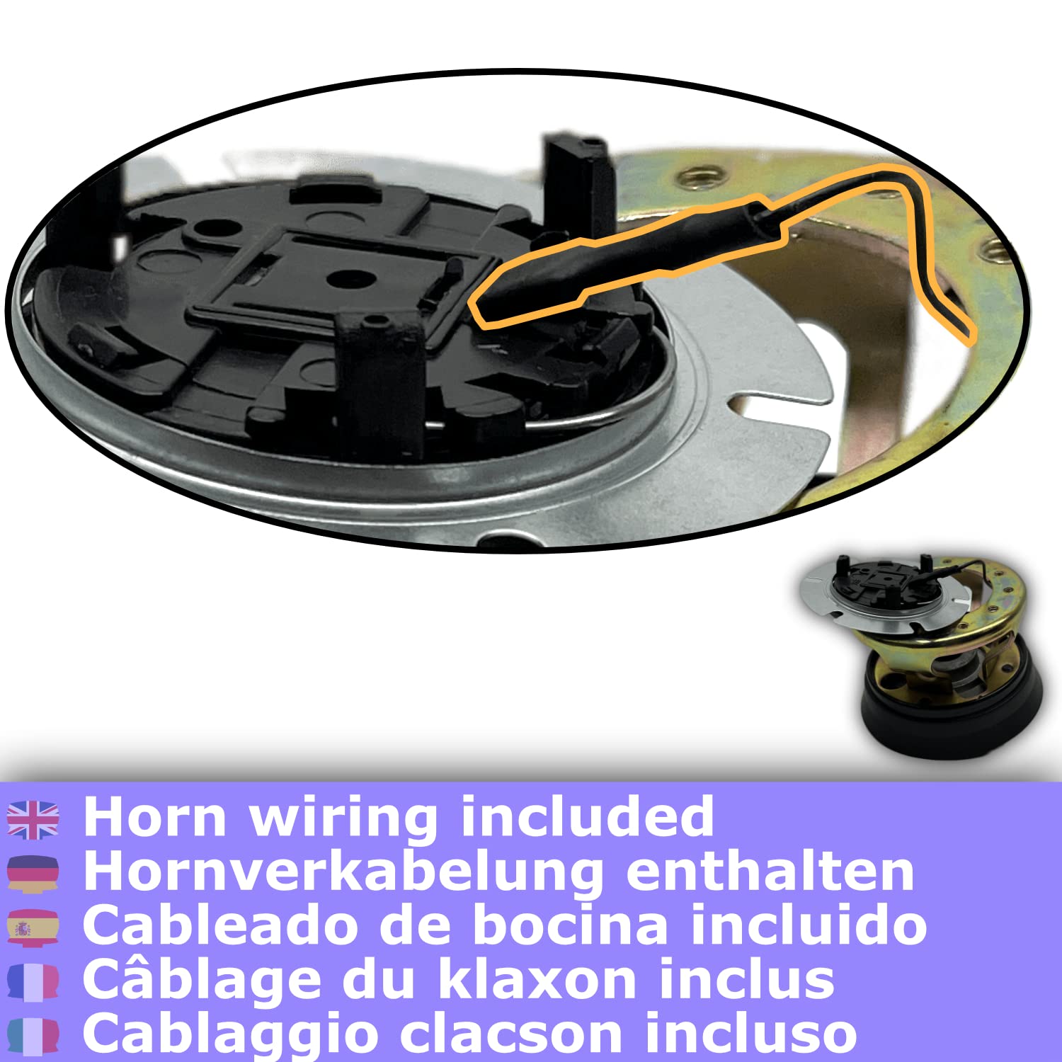 DTi Adaptateur Moyeu Volant Compatible Suzuki Vitara Swift Jimny Alto Samurai
