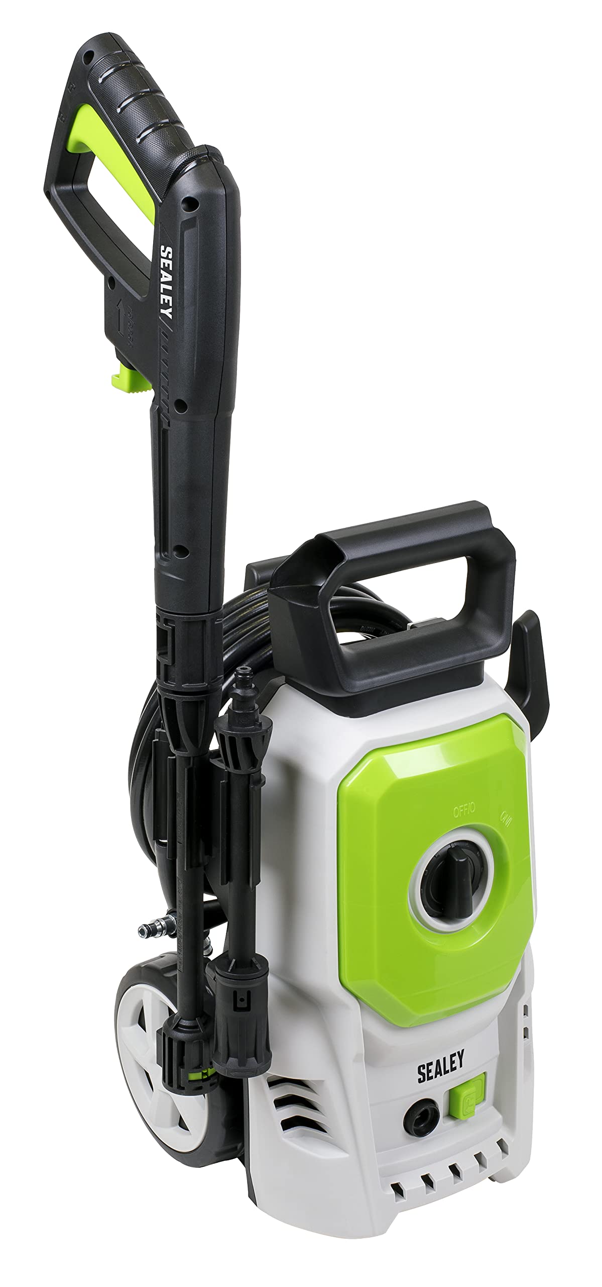Sealey Pressure Washer with TSS & Rotablast® Nozzle & Snow Foam Gun 100bar, 1200W - PW1610