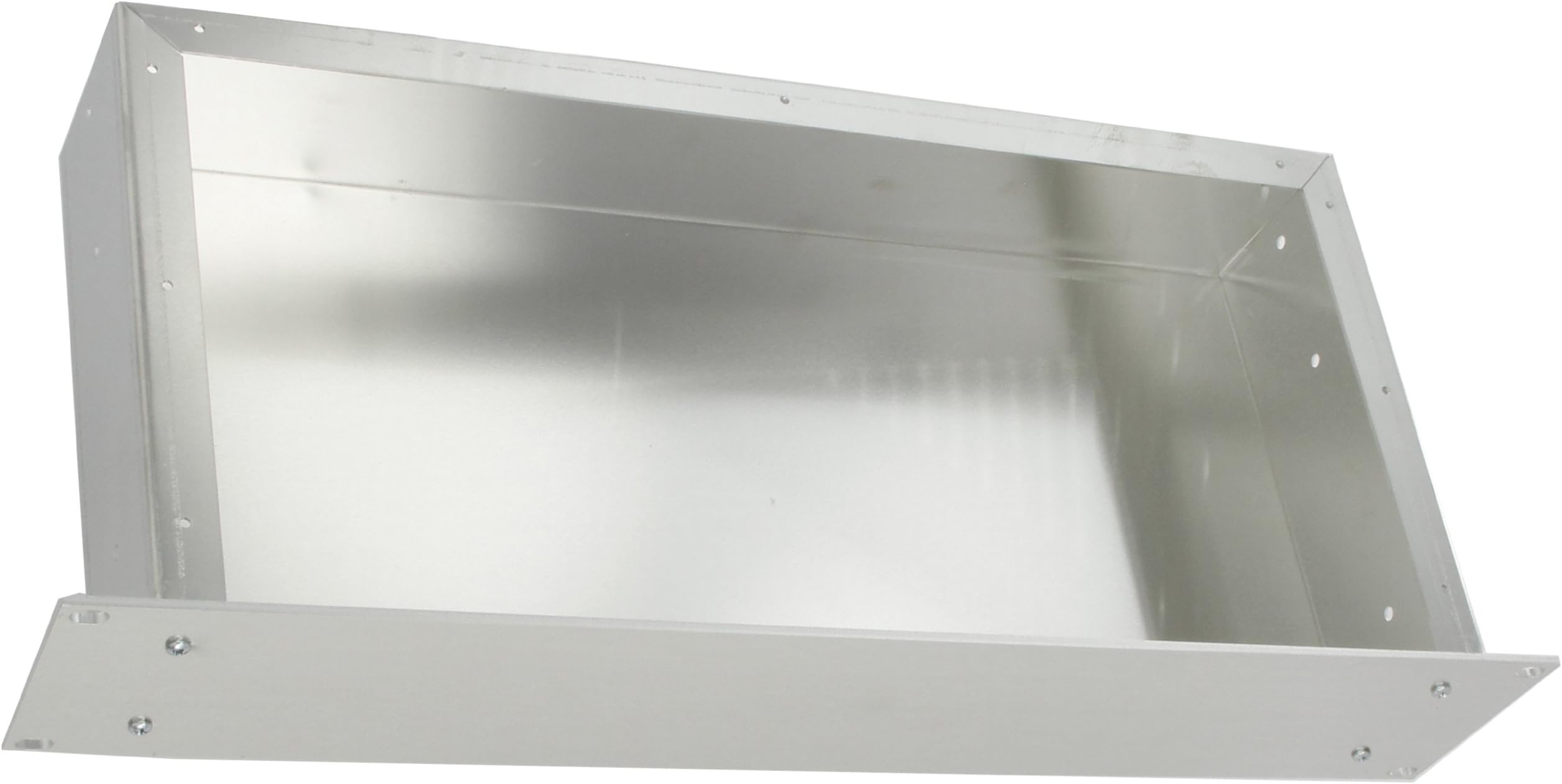 Bud Industries CH-14403 Aluminum Small Rack Mount Chassis 19" L x 8.12" W x 3.5" D, Natural