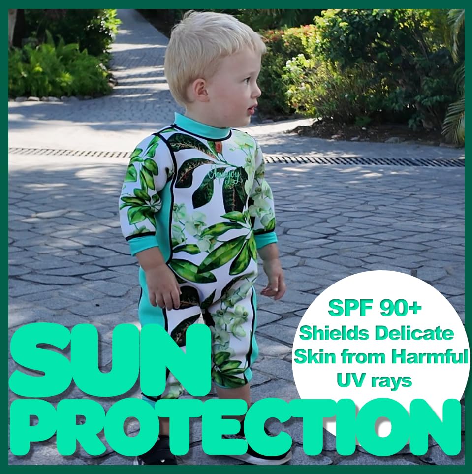 Warmsy - Premium Reversible Baby Wetsuit | Extra Warm Swimsuit for Babies, Infants and Toddlers4