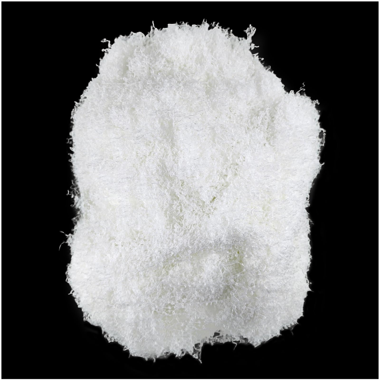 SHBAOCH 200g White Artificial Moss, Fake Moss Faux Lichen for Crafts, Versatile Decorative Moss for Planters Fairy Gardens Indoor Displays DIY Projects