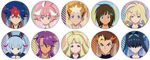 シャドウバース FLAME フレイム 缶バッジ　〜shopping〜　5点セット シャドウバース FLAME フレイム 缶バッジ 〜shopping〜 5点