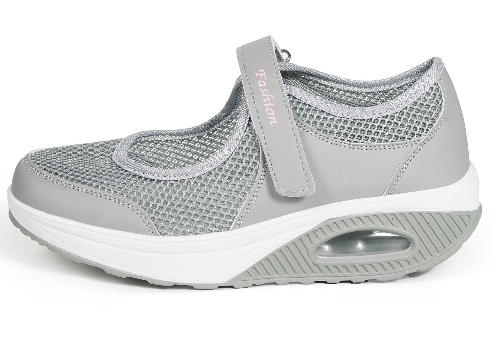 Sandalias para Mujer Malla Mary Jane Zapatos de Tela para Mujer Merceditas Plataforma Ligero Zapatillas Zapatos para Caminar Zapatillas De Deporte Talla 35-42 Zapatos de Deporte Mocasines Negros