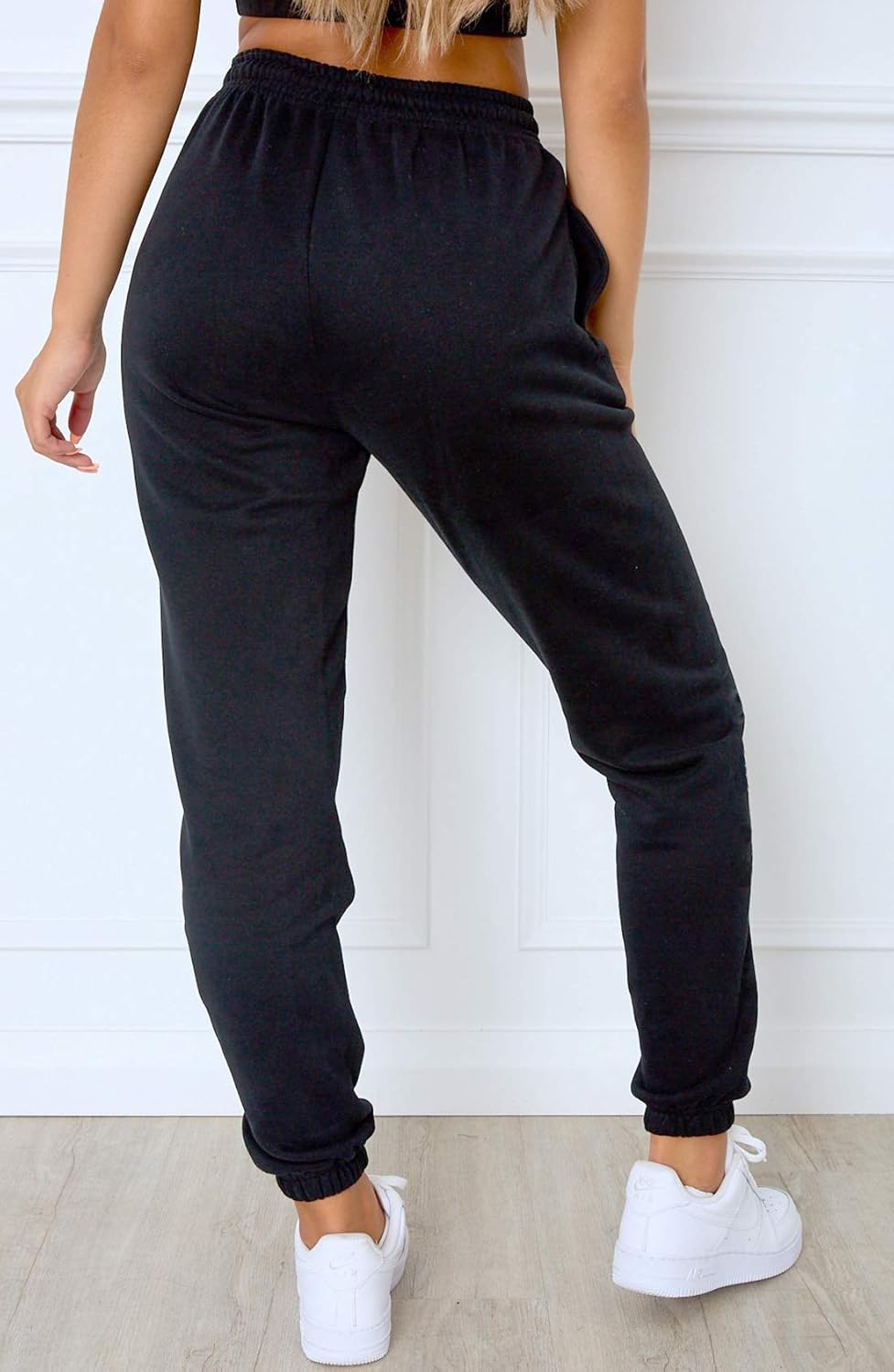 Waitfairy Sweatpants Women - Joggers for Women High Waist Baggy Sweat Pants for Womens Joggers with Pockets - Image 3
