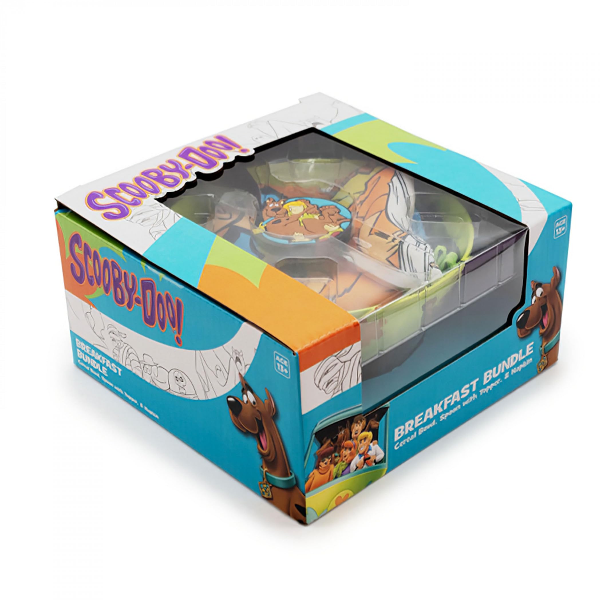 Culture Fly Scooby Doo Breakfast Cereal Bowl Bundle