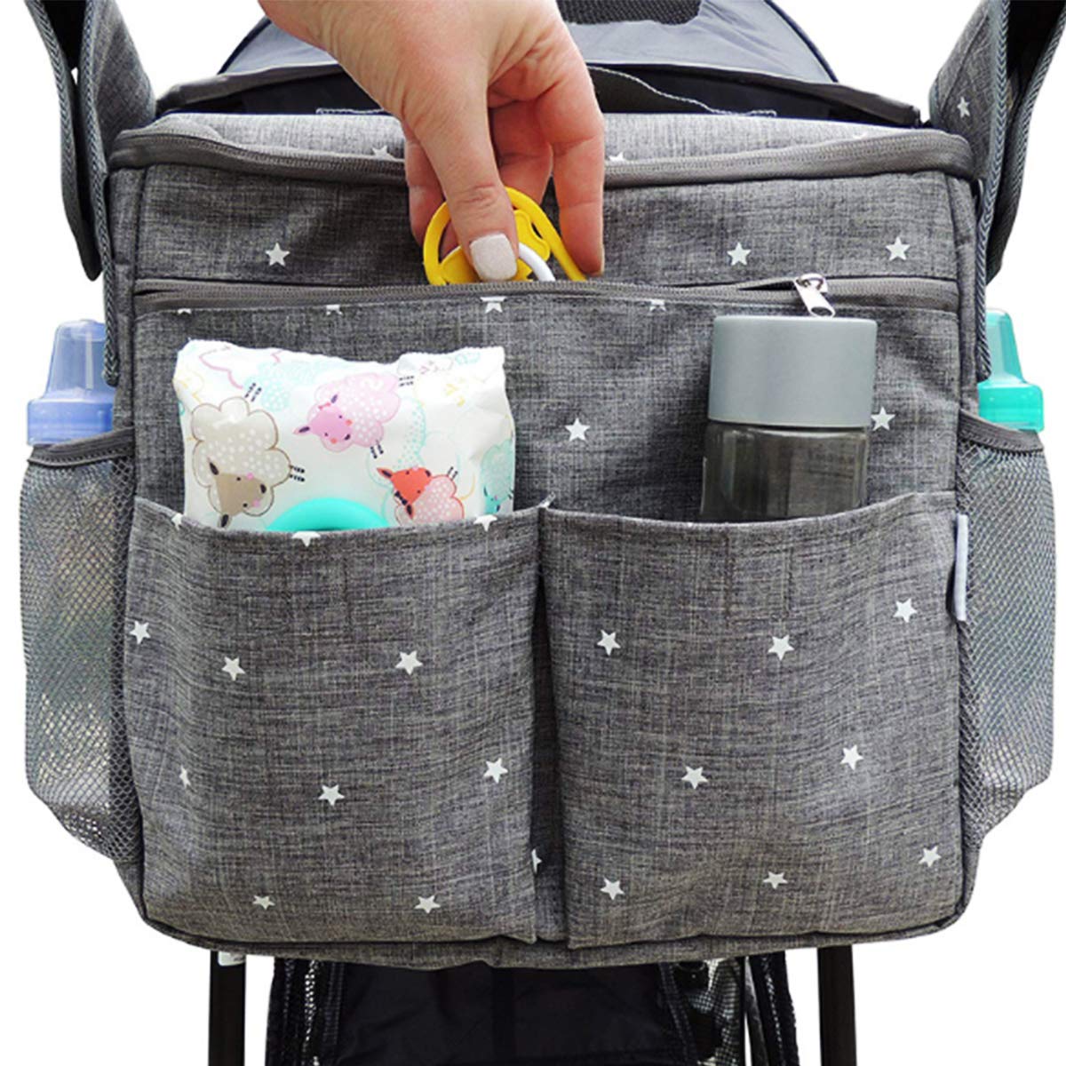 Sac De Rangement Pour Bébé Porte-Biberon Pour Bébé Avec Poussette Et Organisateur