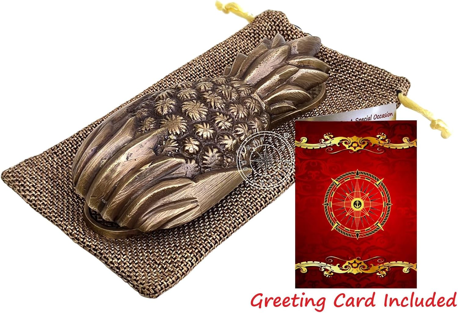 Handmade Solid Brass Pineapple Door Knocker Antique Doorknocker