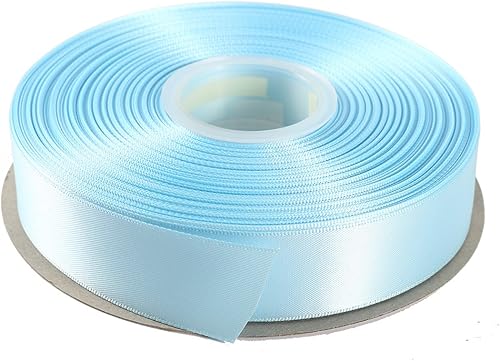 ITIsparkle Cinta de satén de doble cara de 1 pulgada, rollo de 50 yardas para envolver regalos, libros de recortes, recuerdos de fiesta, trenzas de