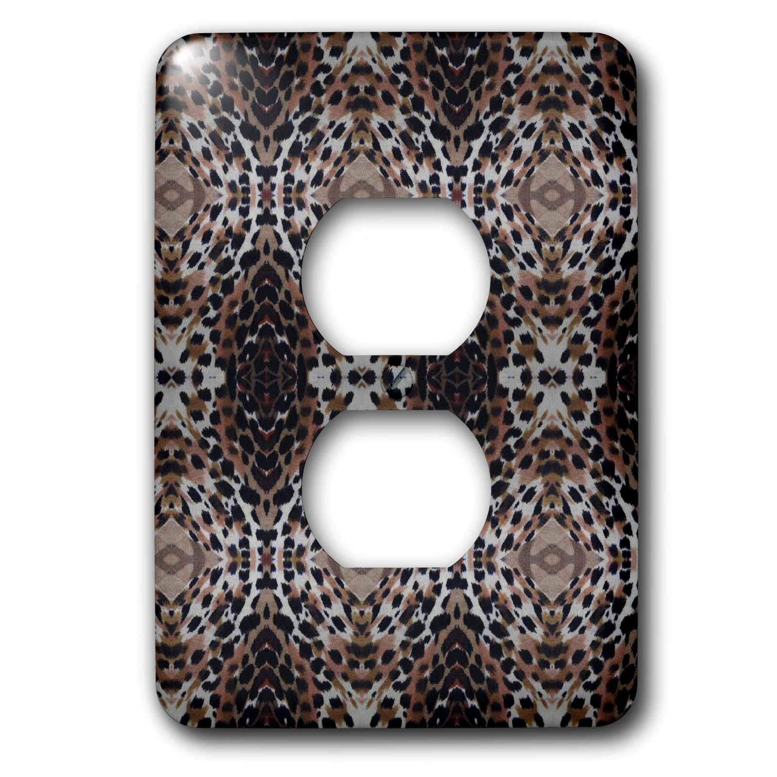 Tigre pattes 2 bouchon de prise 3dRose LSP_7520_6 pour cacher les prises électriques blanches ternes