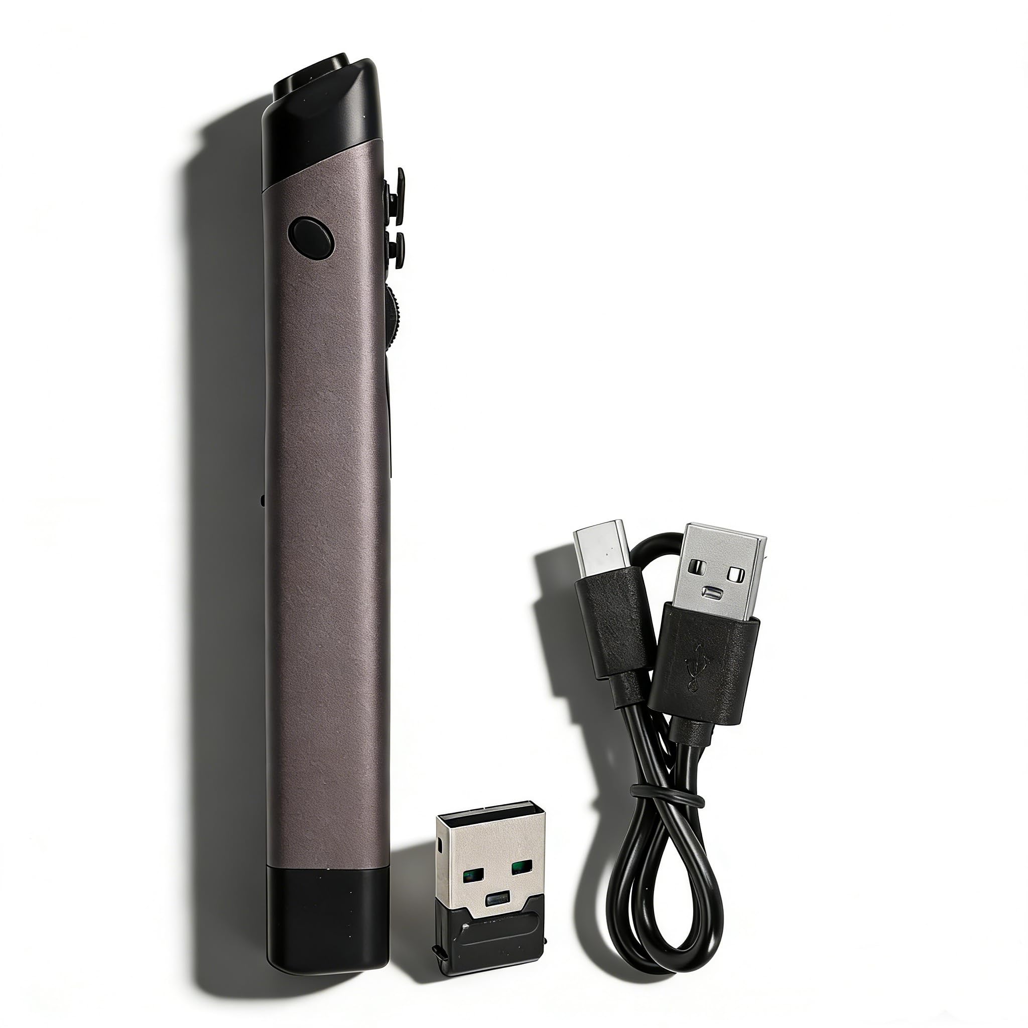 SUNGOOYUE Souris Stylet 2-en-1 sans Fil, Mouse Pen Bluetooth 2.4G, Rechargeable pour Ordinateur Portable PC Tablette Smartphone Android, avec Capteur Optique de Haute Précisio