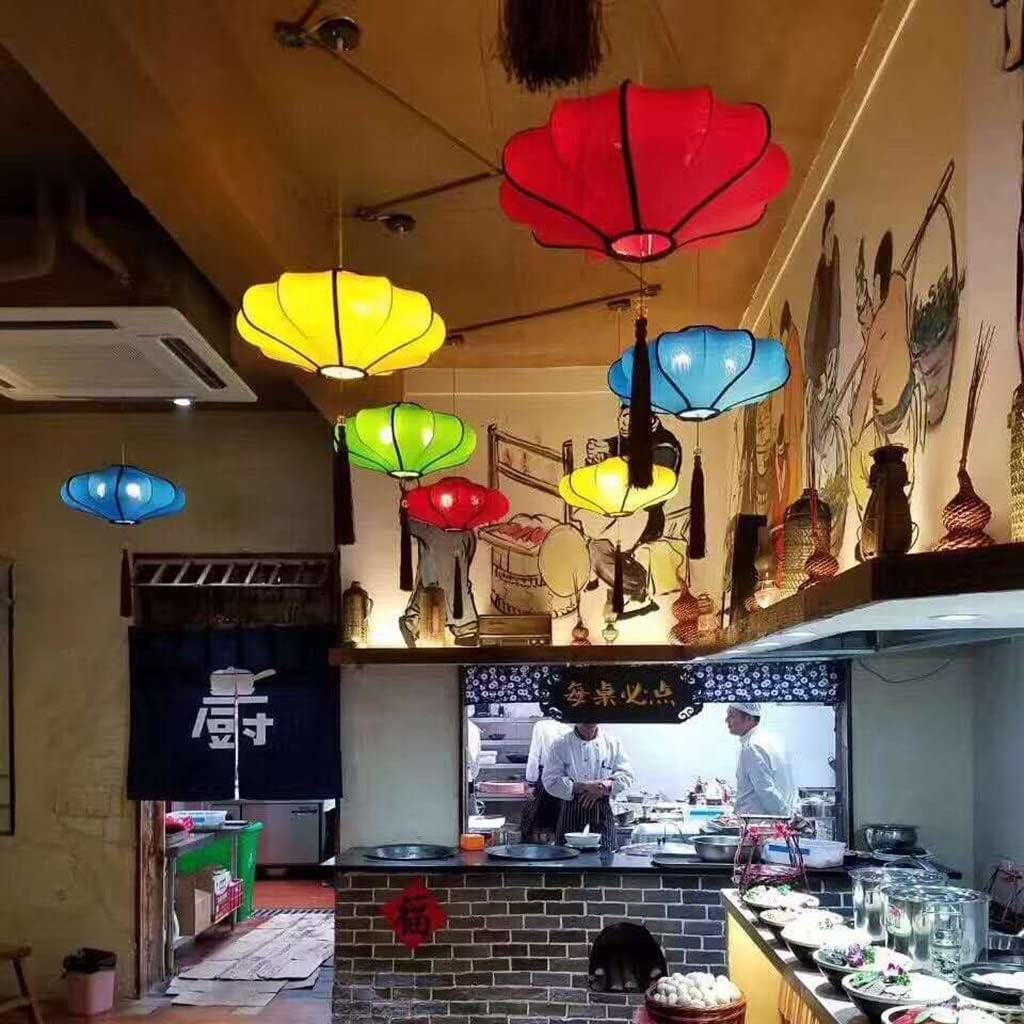 Chinese Lanterns, Red Lantern Palace Lights Retro Outdoor Lights, Chinese New Year Hanging Lantern Paper Lantern Lamp