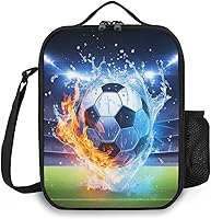 Vista 12 de Lonchera para perros, bonita bolsa de almuerzo con correa para el hombro, lonchera Bento reutilizable, térmica