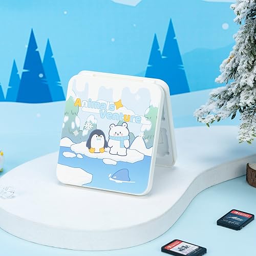 Miniatura 6 de YOCORE Switch Game Holder Case for SwitchOLED with 12 Cartridge Slots, Portable Storage Card Box Games Holder Organizer for Switch, Lite, OLED Game