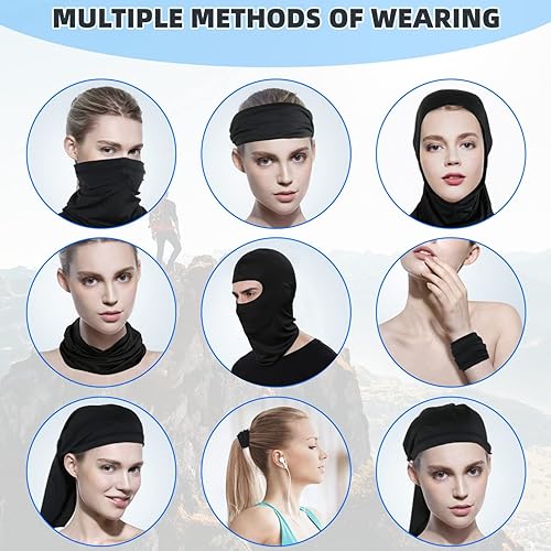 Miniatura 5 de Balaclava Face Masks Ski Mask 6 Pack Full Face Cover Motorcycle Outdoor Protector Scarf Pooh Shiesty Mask for Men Women