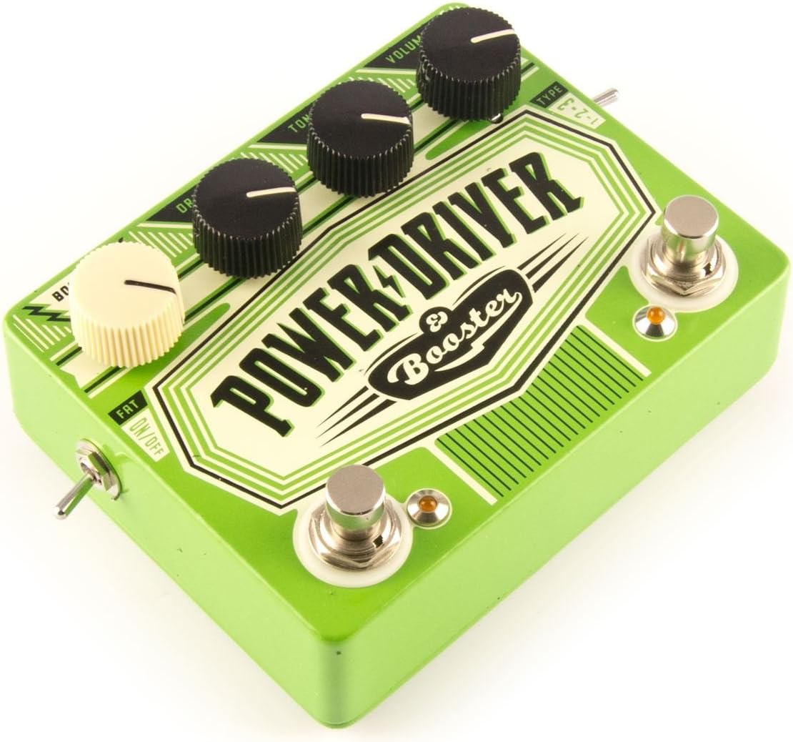 Dr. No Effects POWER DRIVER/BOOSTER | TS Overdrive & Treble Boost | Boutique FX