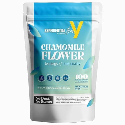 Manzanilla, hojas sueltas, 100 bolsitas de té, las mejores flores de Croacia