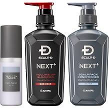 Scalp D NEXT+ Shampoo Oily + Pack Conditioner + Nano Repair Milk Oil 3 Piece Set