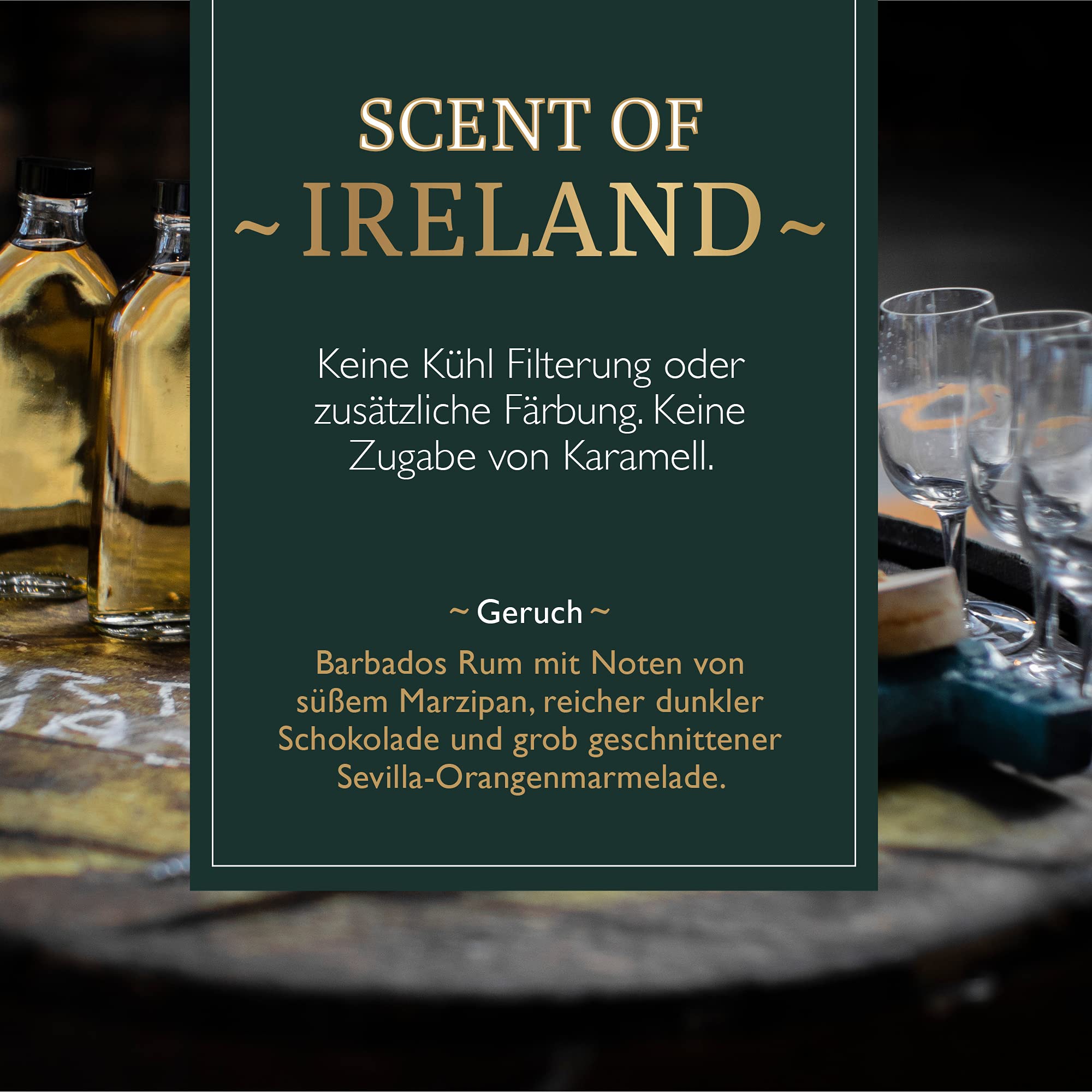 Portmagee Single Pot Still Irish Whiskey I Premium Single Pot Still Whiskey I 3-fach destillierter irischer Whisky aus gemälzter & ungemälzter Gerste I Limited Whisky I Cask Number I 46% Vol. I 0,7 L