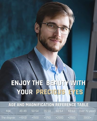 Miniatura 8 de NOVIVON Paquete de 6 lentes de lectura con bloqueo de luz azul para mujeres y hombres, ligeros, antifatiga ocular, lectores de computadora