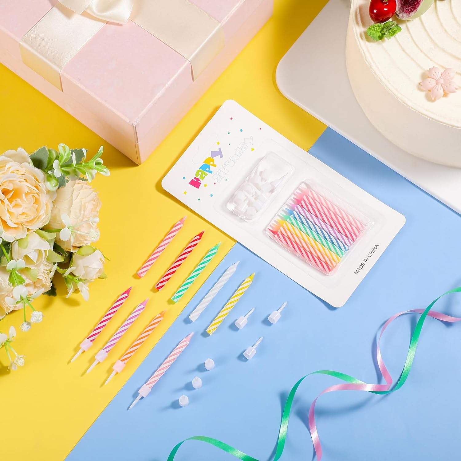 Sinmoe gyertyák különböző színekben