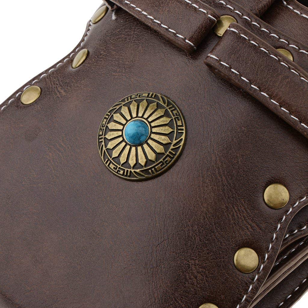 Leder Friseurtasche Scherenbeutel Werkzeugtasche Hüfttasche für Salon Friseur Stylist