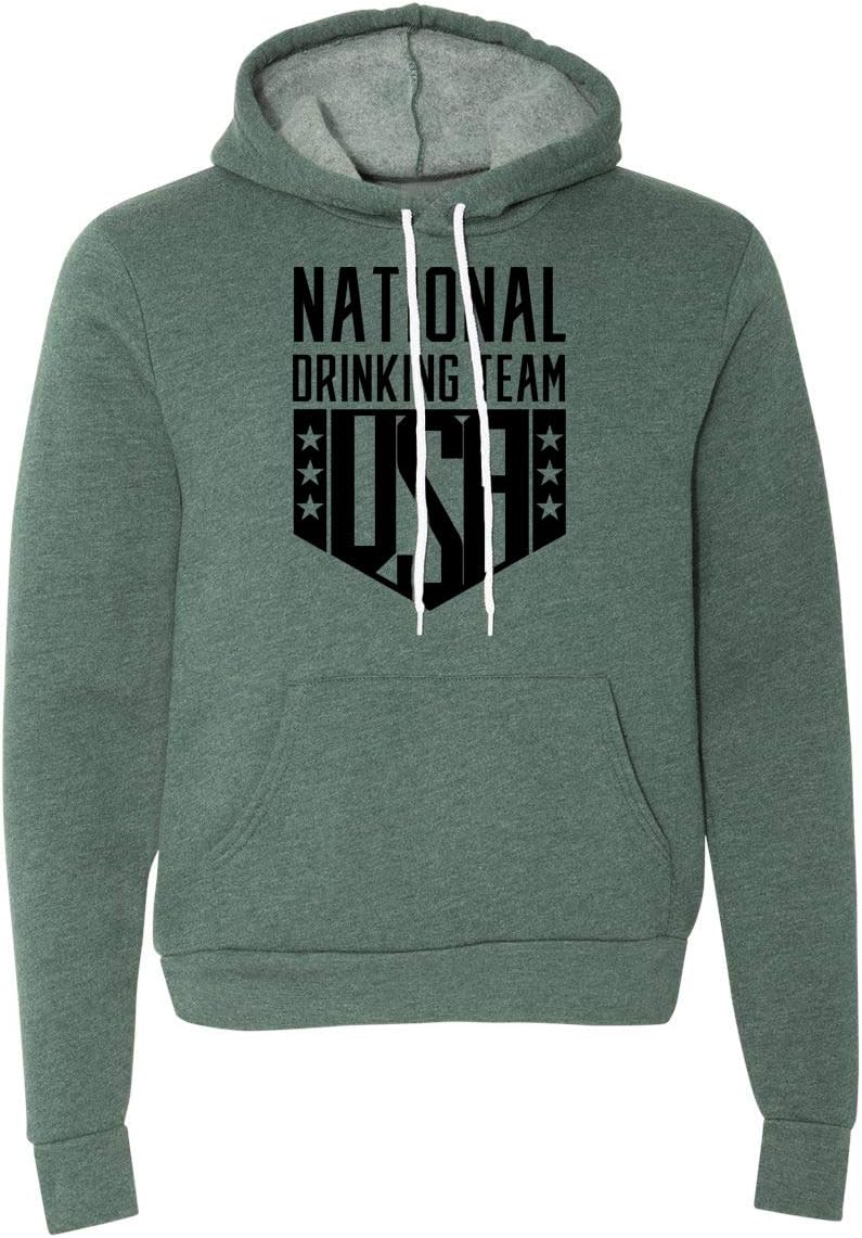 National Drinking Team Hoodie, USA Sweatshirts, Funny Drinking Sweatshirts