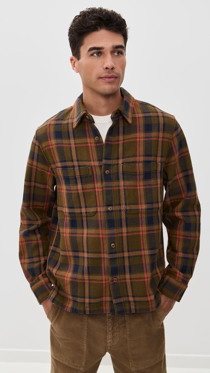 Madewell Men's Midweight Flannel Button-Up Shirt - Image 2