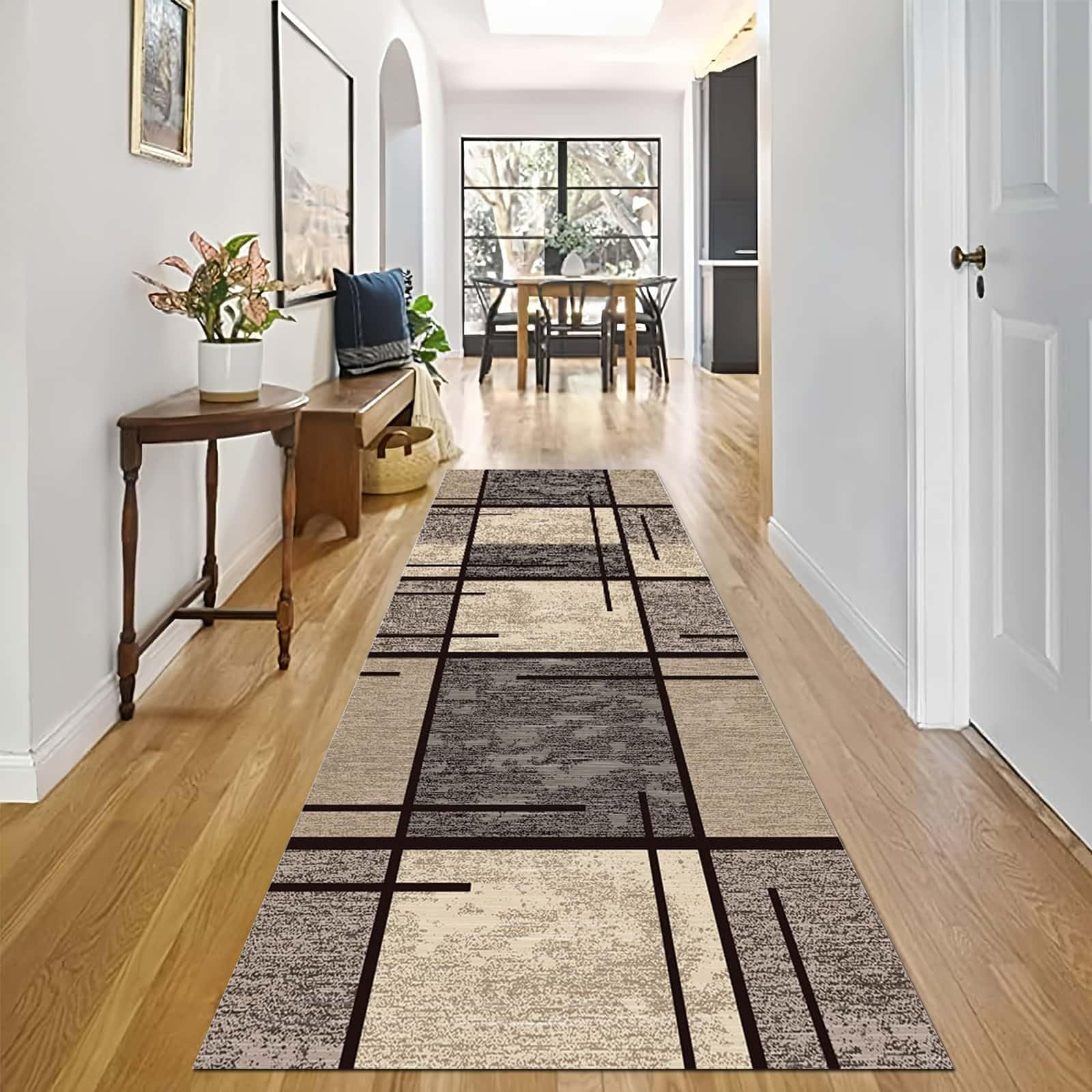 Tapis de couloir antidérapant pour protéger les parquets des chiens et chats