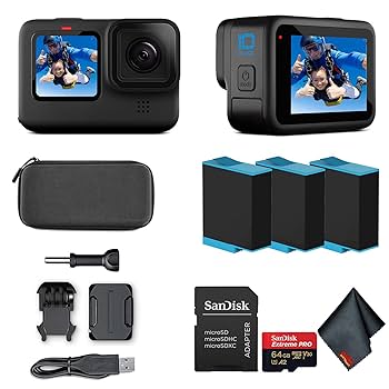 Amazon | GoPro HERO10 (Hero 10) ブラック - 防水アクション