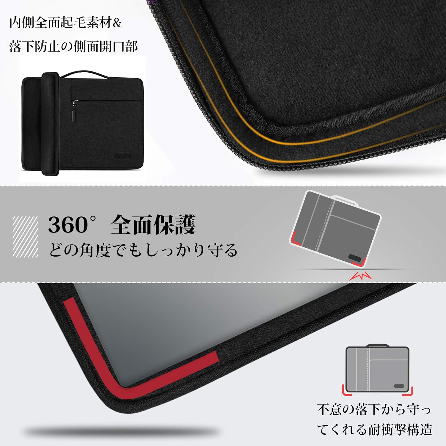 パソコンケース 耐衝撃 ノートパソコンバッグ Pcケース Pc収納カバン 13 3インチ 14インチ グレー 13 3 14インチ 贅沢 パソコンケース 耐衝撃 ノートパソコンバッグ Pcケース Pc収納カバン 13 3インチ 14インチ グレー 13 3 14インチ 贅沢